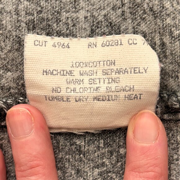 Vintage Cherokee Brand Denim Vest - Picture 7 of 7